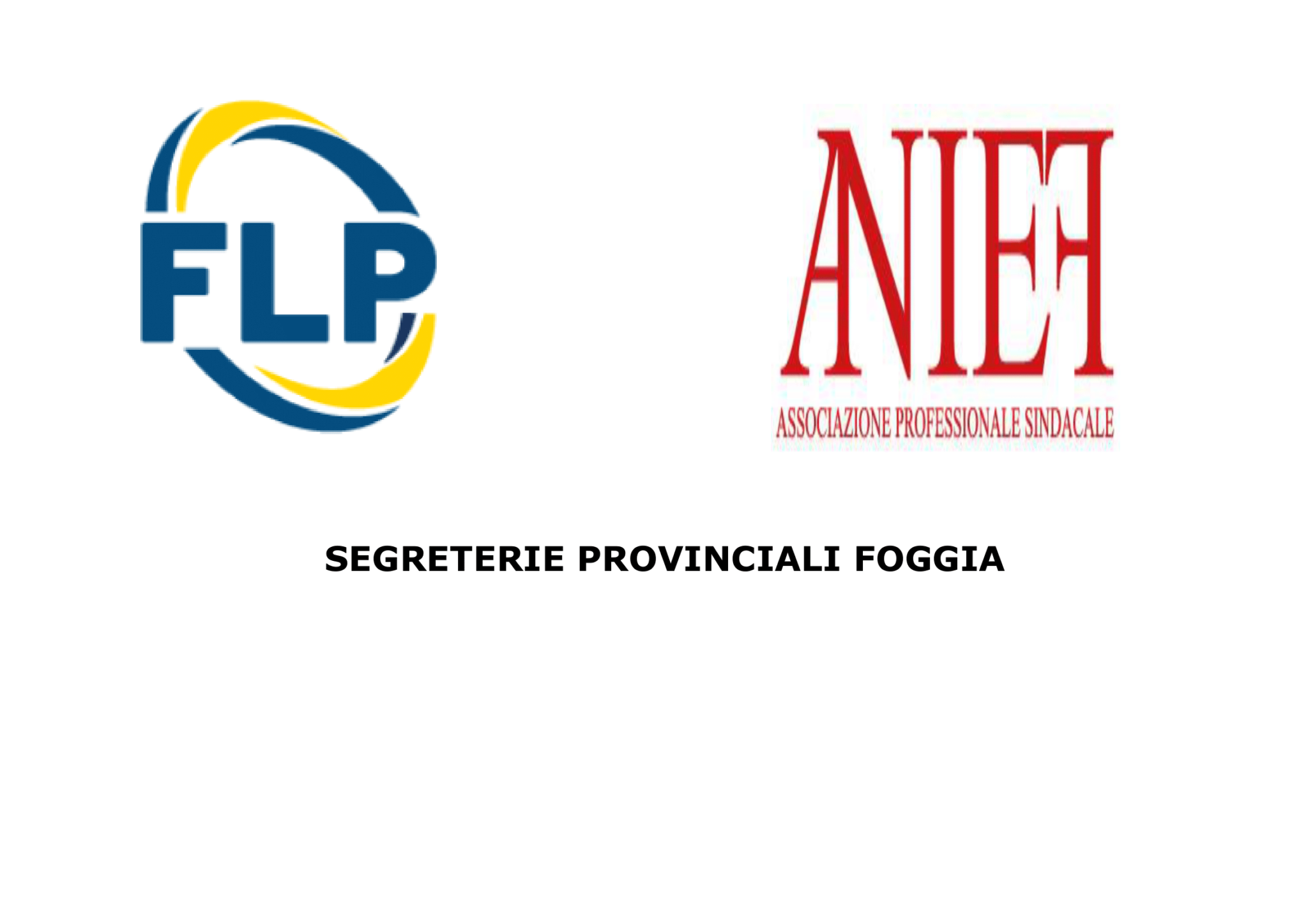 INCONTRO FLP SCUOLA FOGGIA E ANIEF CON LA DIRIGENTE UST FOGGIA DOTT.SSA ...