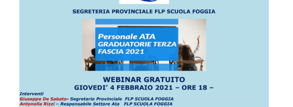 WEBINAR GRATUITO SU BOZZA DEL BANDO GRADUATORIE D'ISTITUTO ...