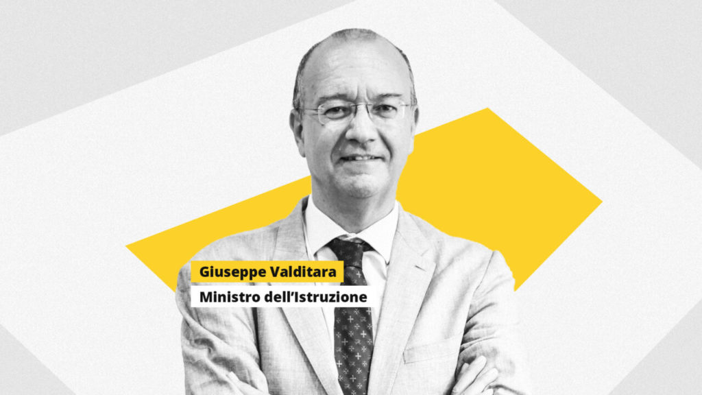 NUOVO MINISTRO DELL'ISTRUZIONE E ...DEL MERITO (?): GIUSEPPE VALDITARA ...